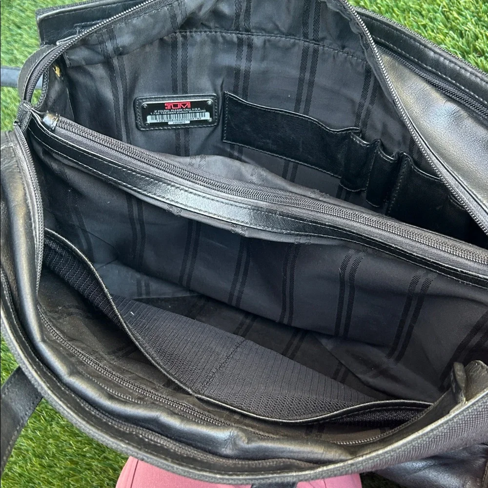 TUMI BLACK BALLISTIC NYLON Laptop BAG briefcase 430093 Black